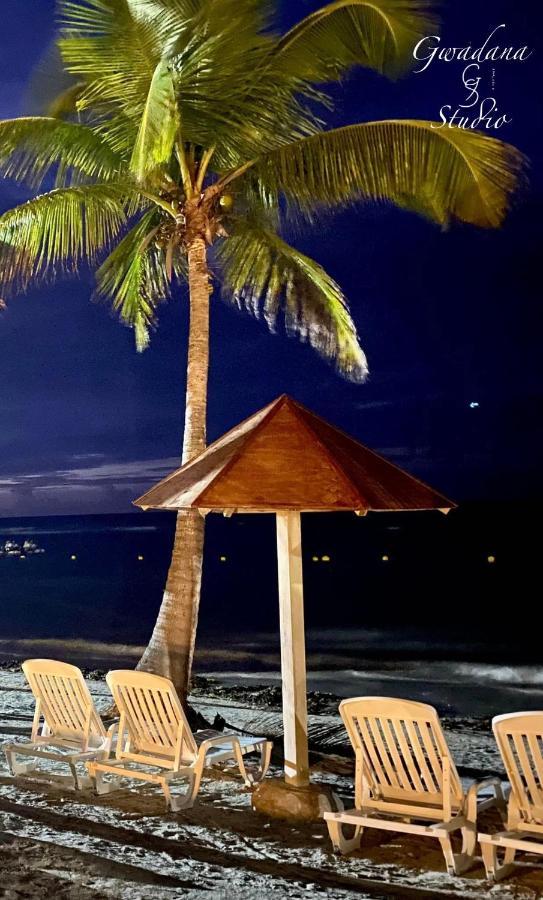 Accès Direct Plage, Magnifique Vue Mer, Gwanada Studio à Pierre et Vacances Sainte-Anne  Esterno foto