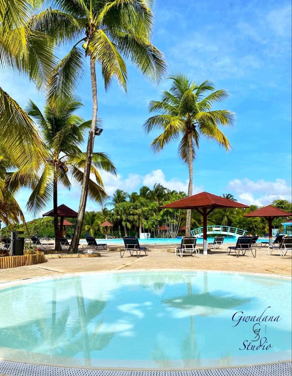 Accès Direct Plage, Magnifique Vue Mer, Gwanada Studio à Pierre et Vacances Sainte-Anne  Esterno foto